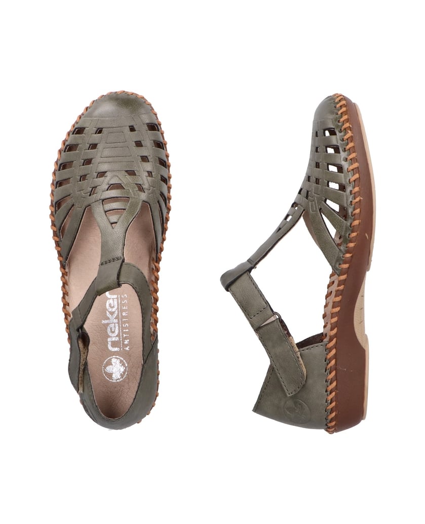 Rieker-Slipper-M1688-grün