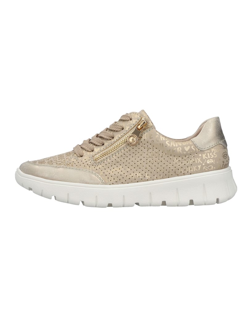 Rieker-Schnürschuhe-N1316-gold