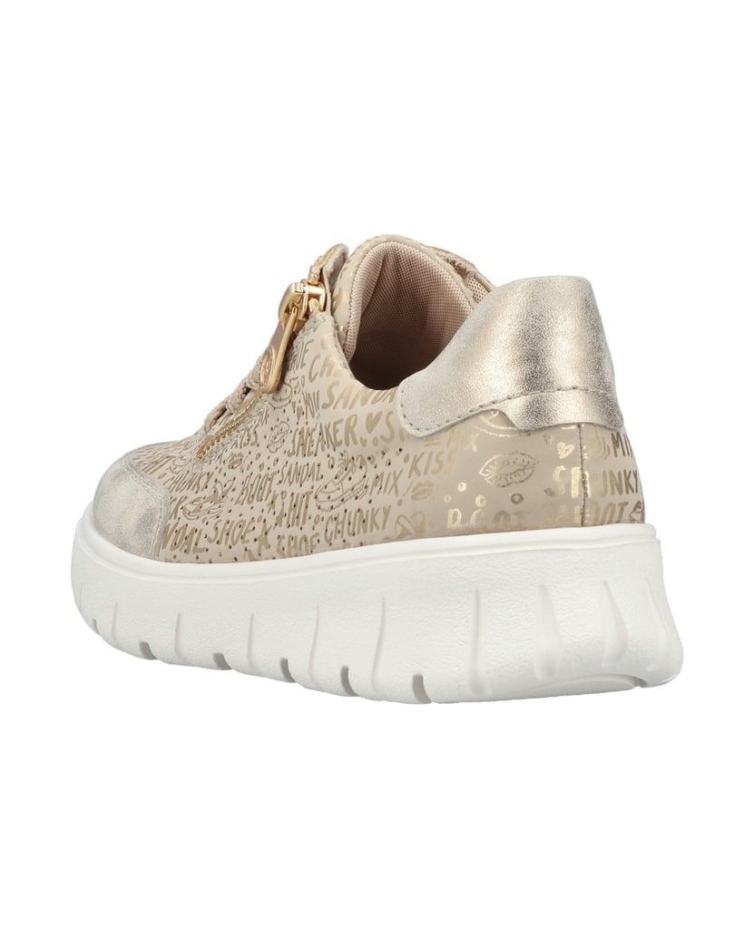 Rieker-Schnürschuhe-N1316-gold