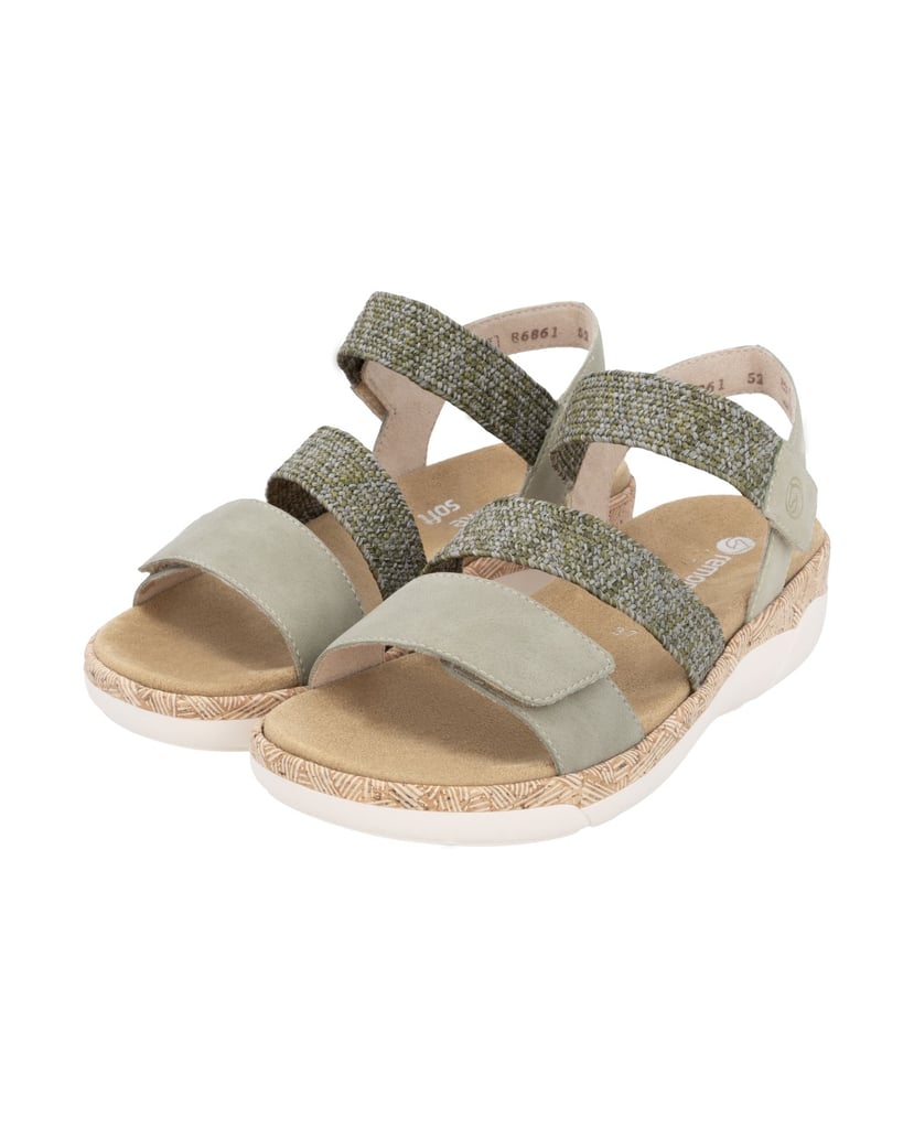 Remonte-Riemchensandalen-R6861-grün