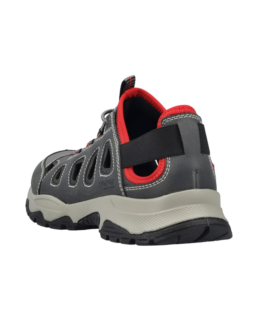 Rieker-Slipper-B8366-grau