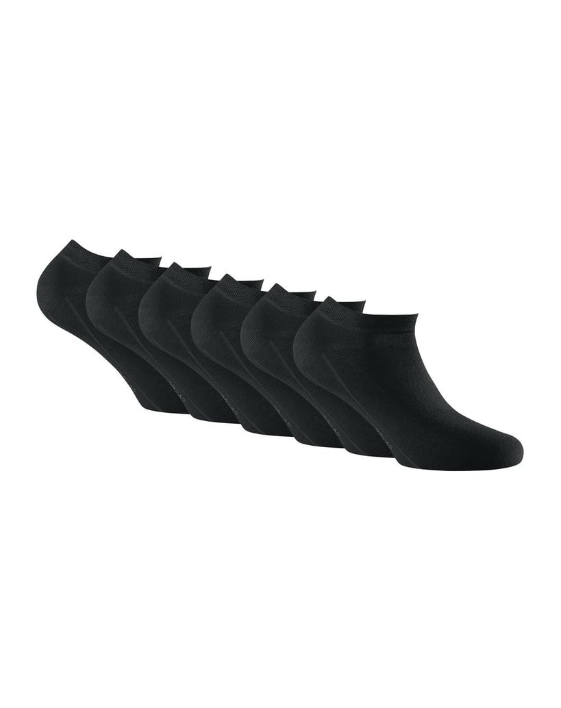 Rohner-basic-Unisex-Socken-6er-Pack-sneaker-3-er-pack-schwarz