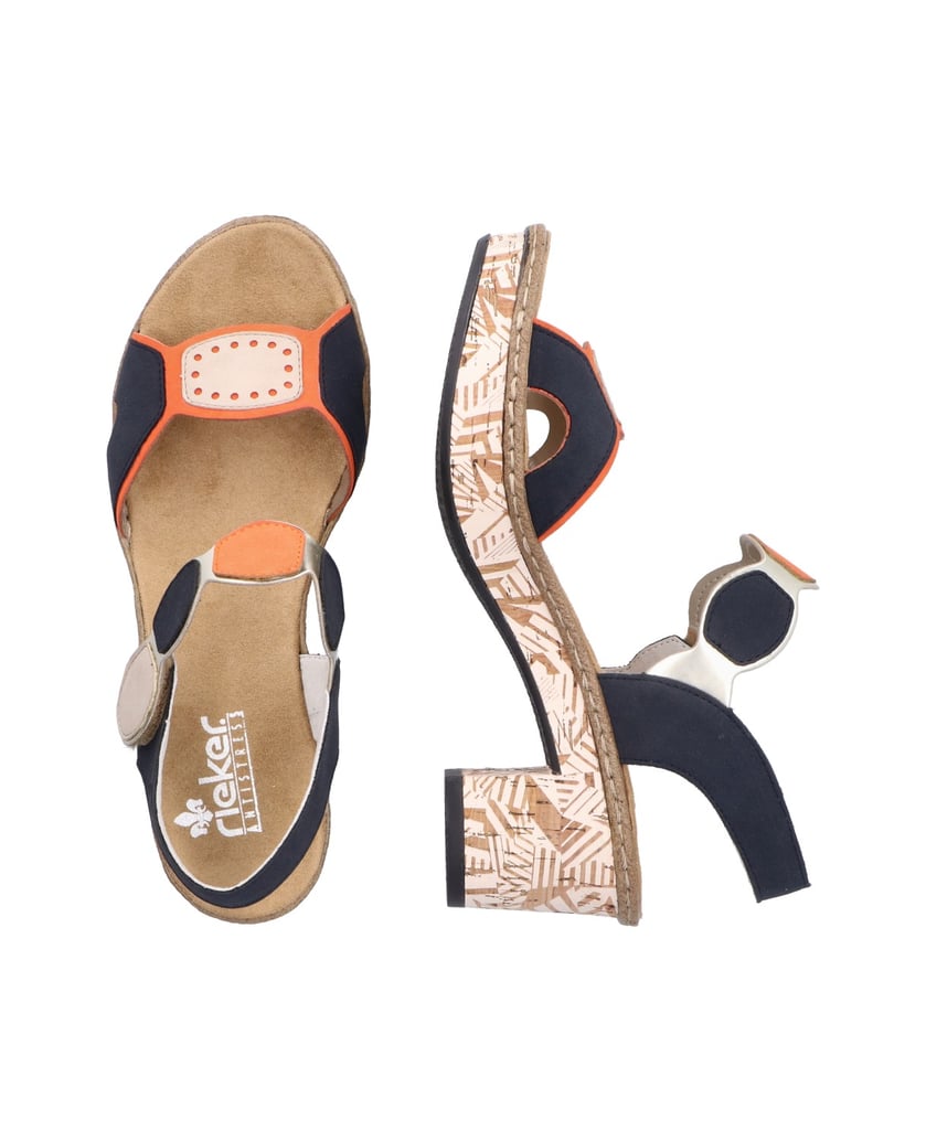 Rieker-Riemchensandaletten-63876-multicolor