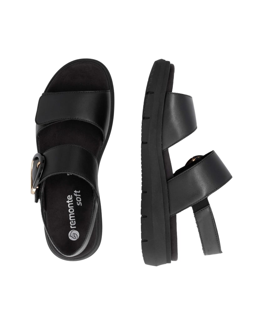Remonte-Riemchensandalen-D2K50-schwarz