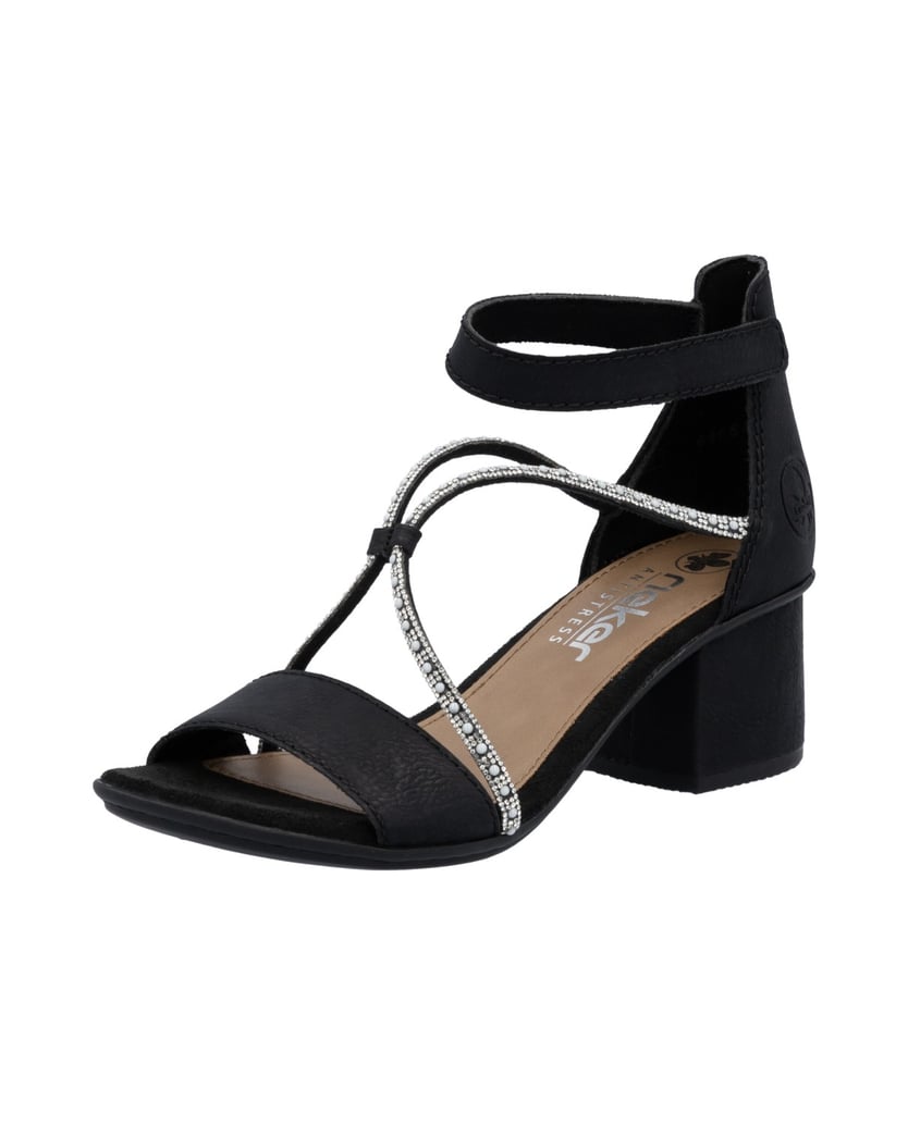 Rieker-Riemchensandaletten-64654-schwarz