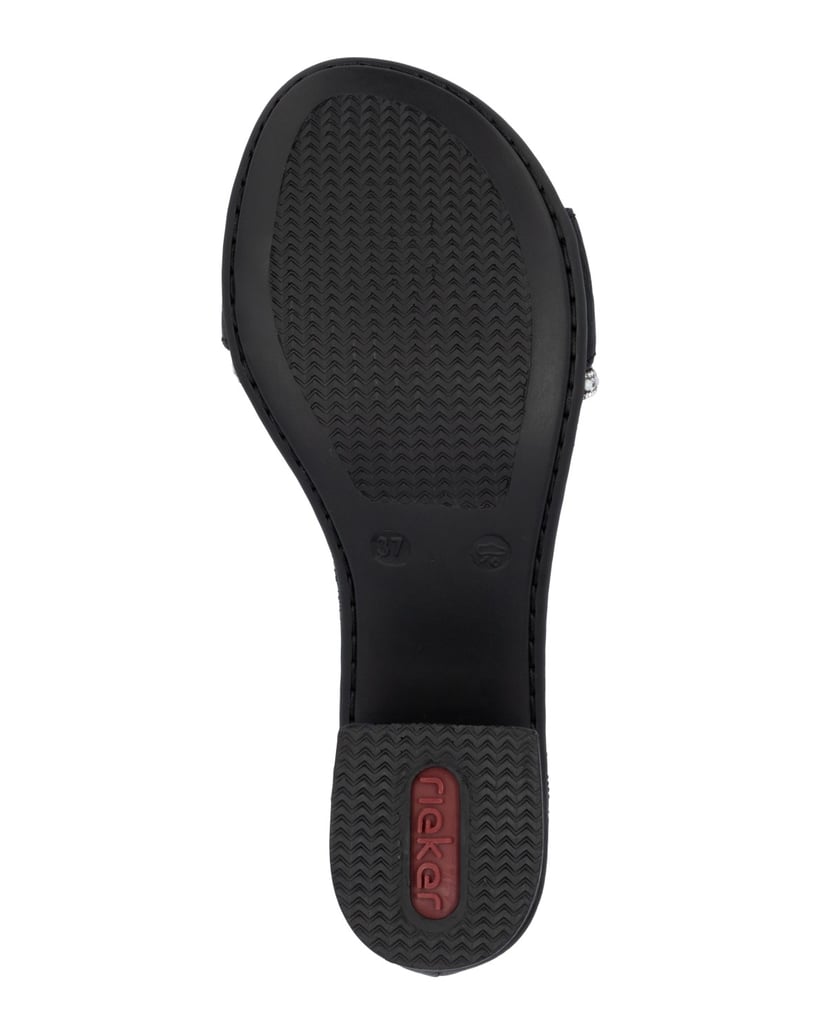 Rieker-Riemchensandaletten-64654-schwarz