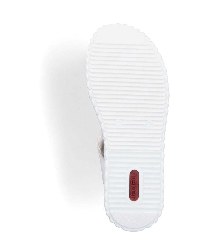 Rieker-Sandále-na-platforme-63261-biela