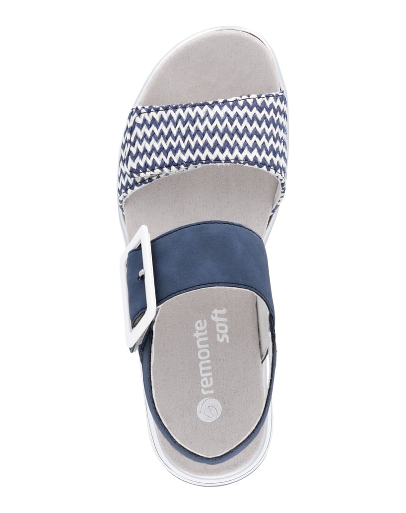 Remonte-Riemchensandalen-D1J53-blau