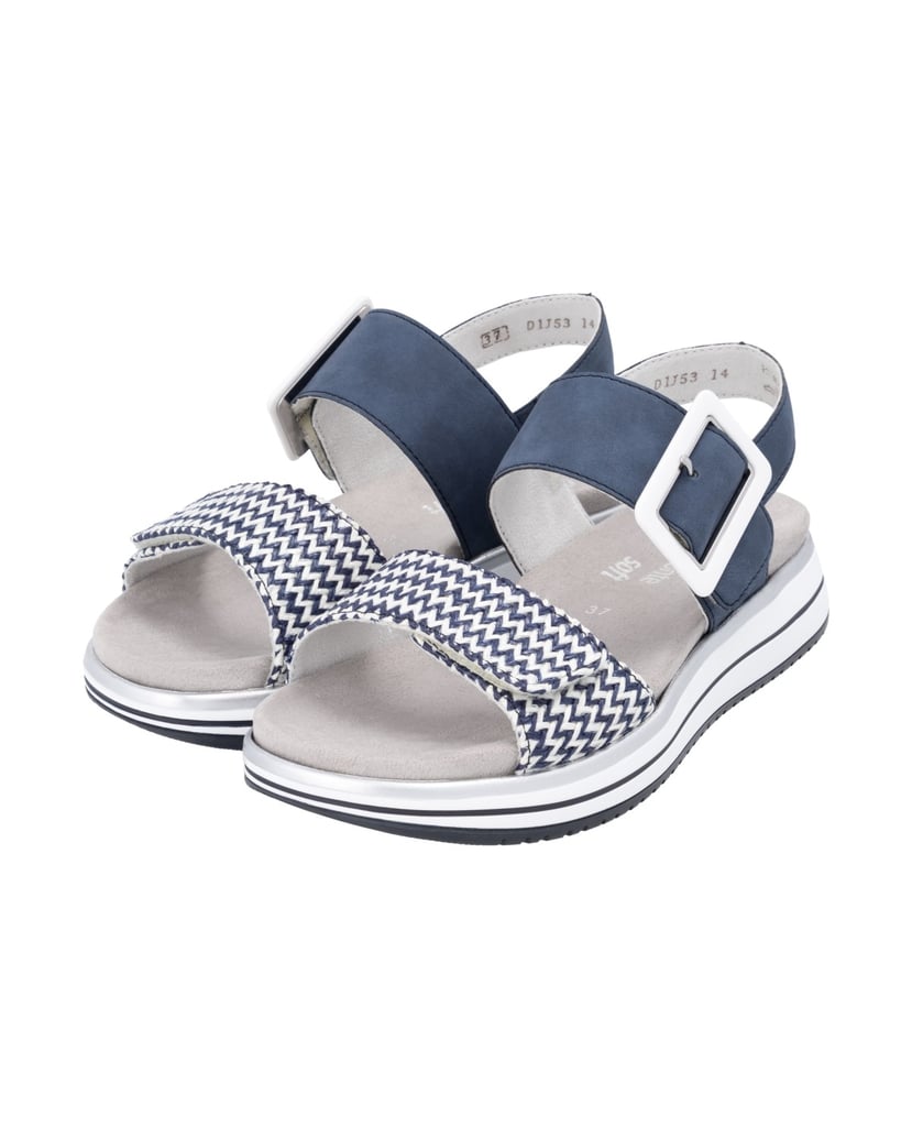 Remonte-Riemchensandalen-D1J53-blau