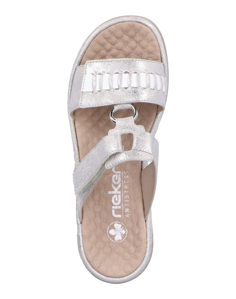 Rieker-Pantoletten-60481-silber
