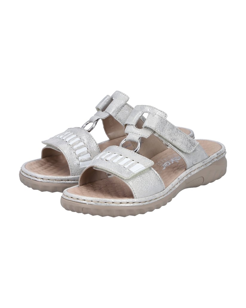Rieker-Pantoletten-60481-silber