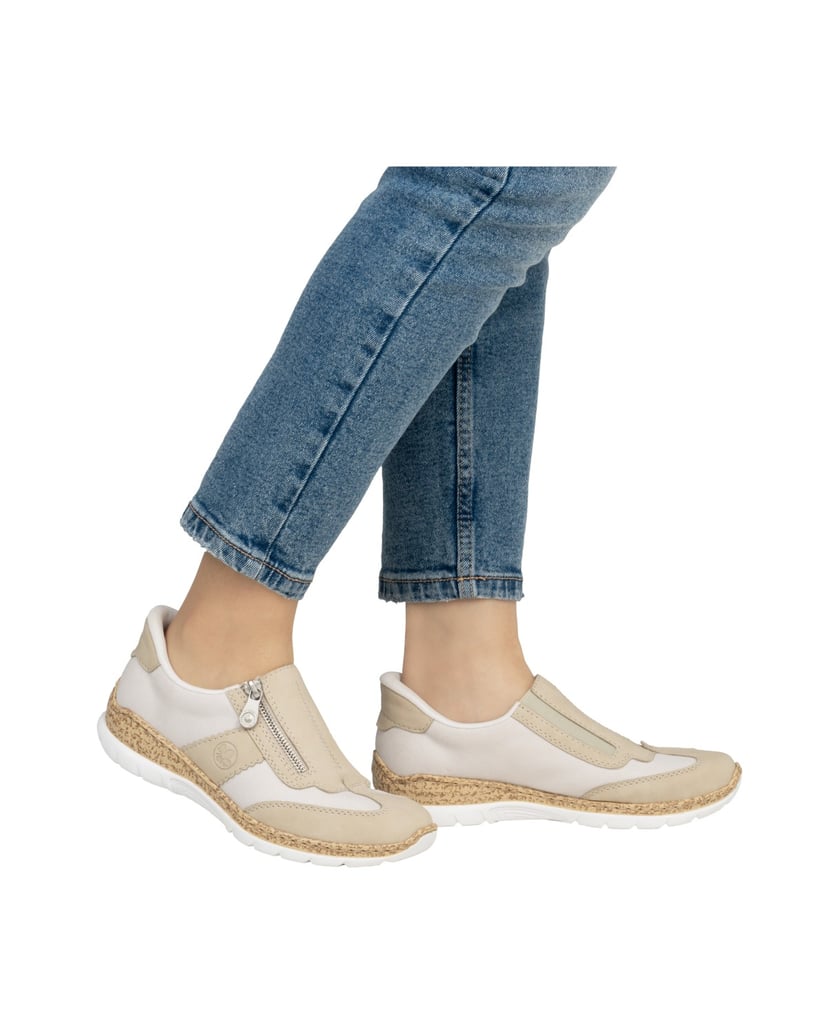 Rieker-Slipper-N42G5-beige