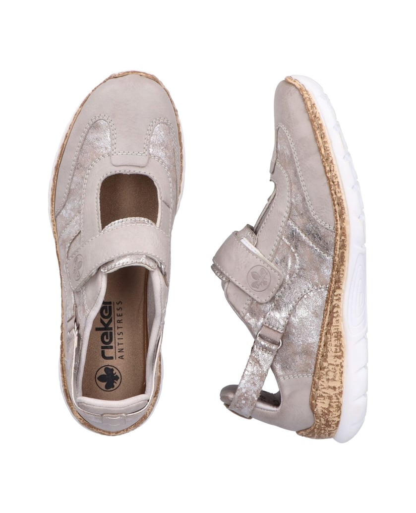 Rieker-Slipper-N4258-silber