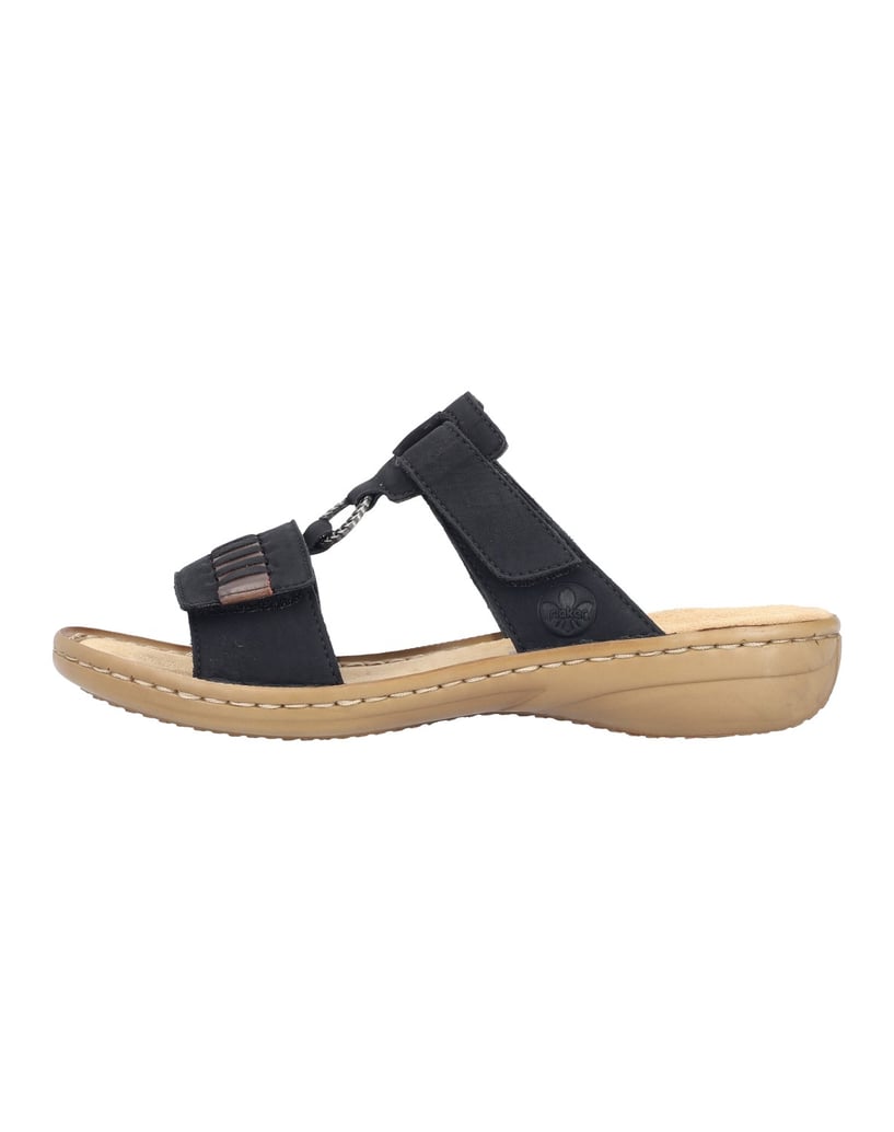 Rieker-Pantoletten-60881-schwarz