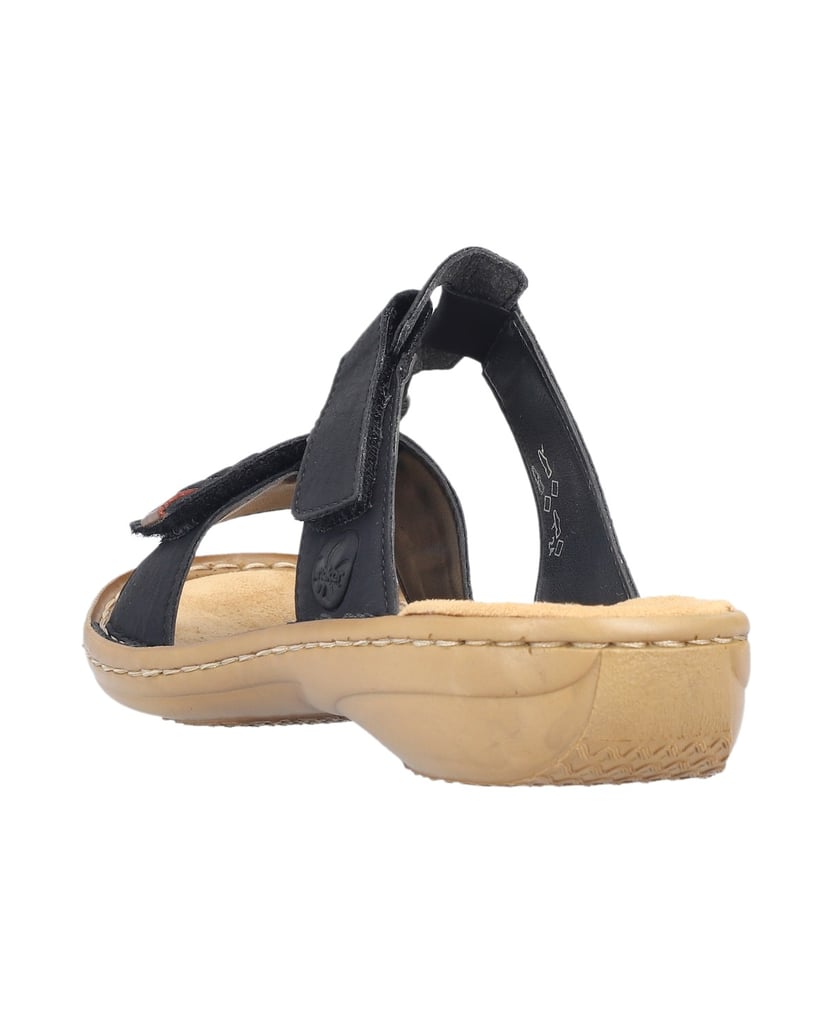 Rieker-Pantoletten-60881-schwarz