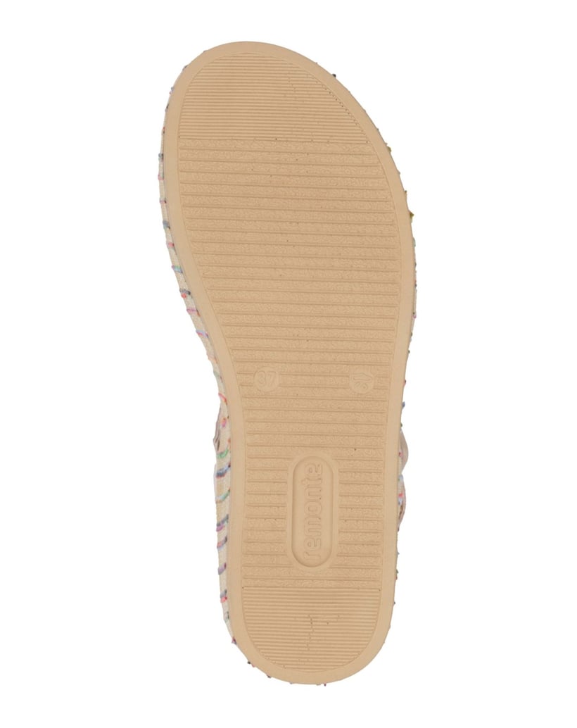 Remonte-Riemchensandalen-D1N54-beige