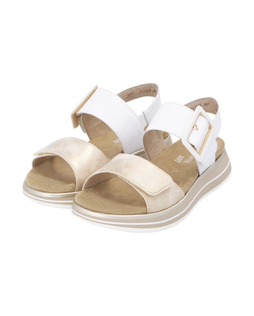 Remonte-Riemchensandalen-D1J53-weiss