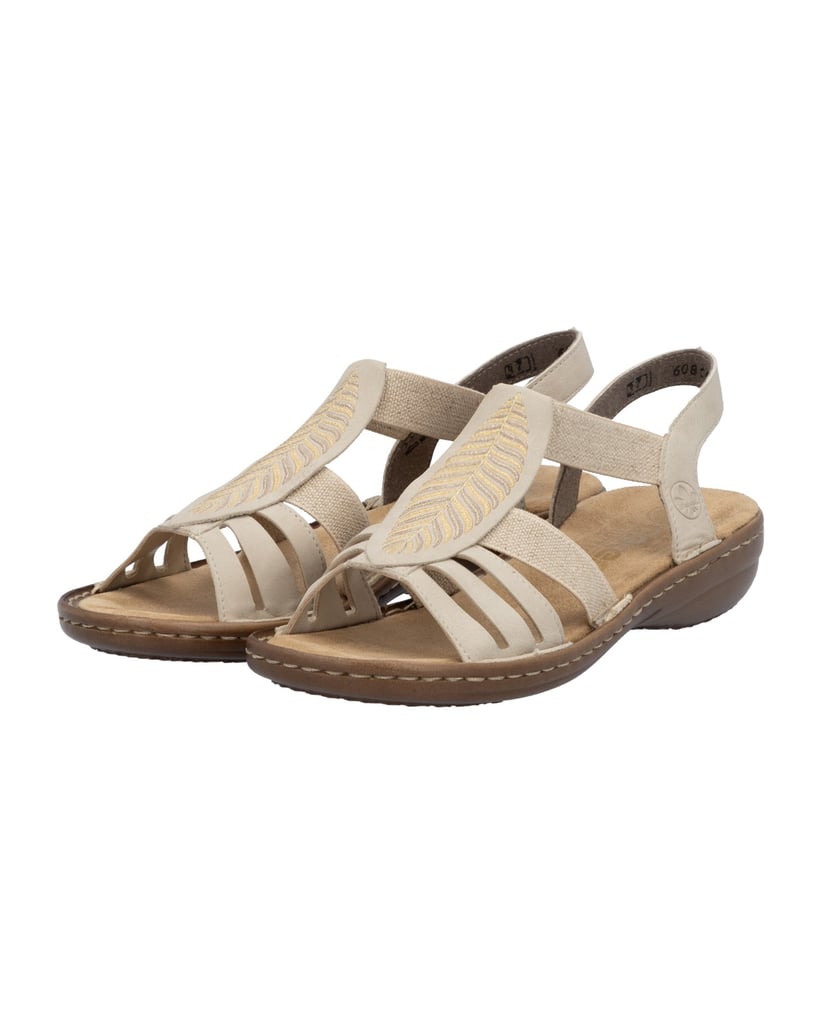 Rieker-Riemchensandalen-608C0-beige