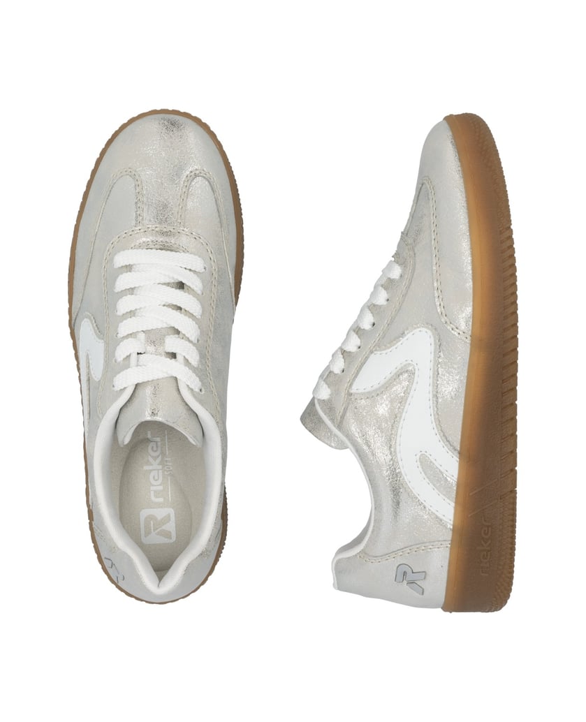 Rieker-Sport-Sneaker-Low-M5512-silber