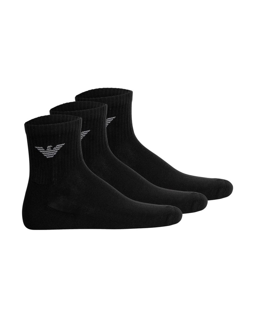 Emporio-Armani-Herren-Socken-3er-Pack-SPORTY-SPONGE-schwarz