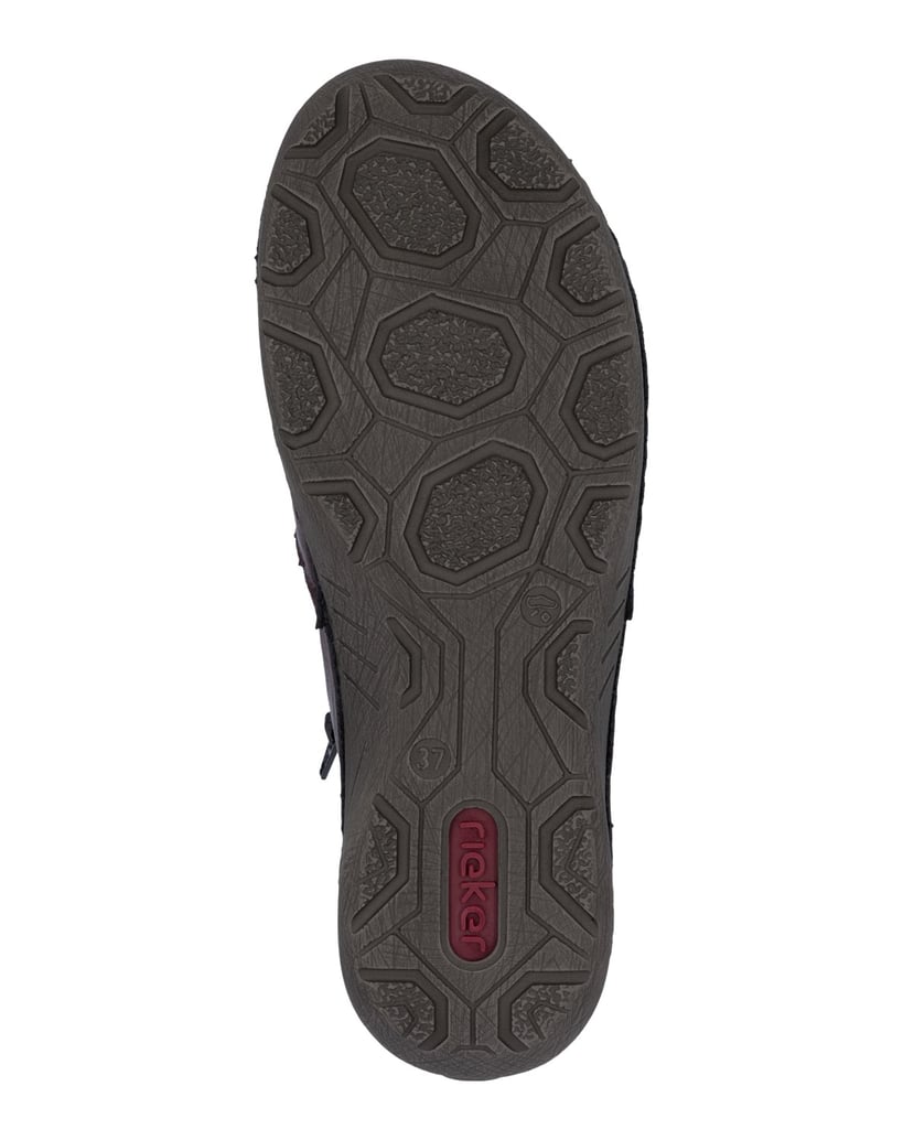 Rieker-Krátke-čižmy-52584-červená