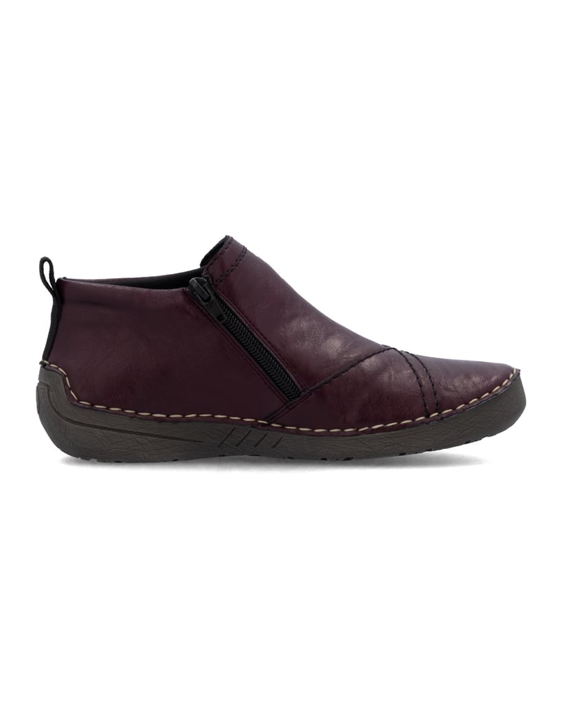 Rieker-Krátke-čižmy-52584-červená