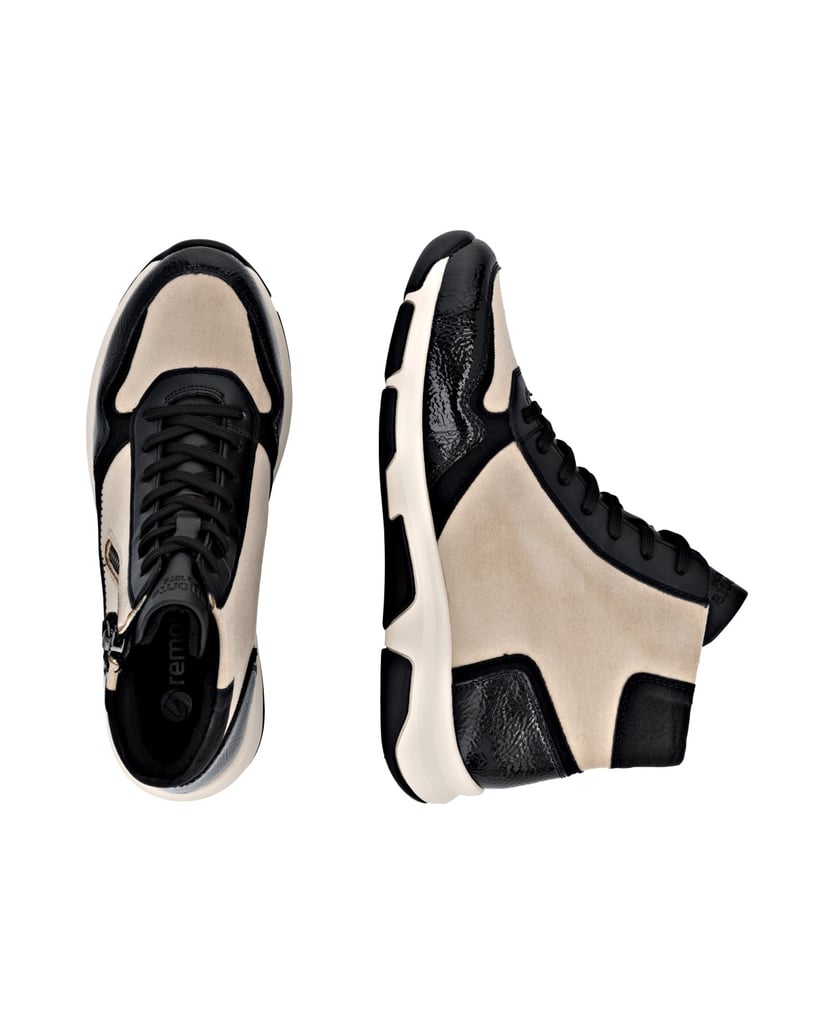 Remonte-Schnürstiefel-D1S70-schwarz