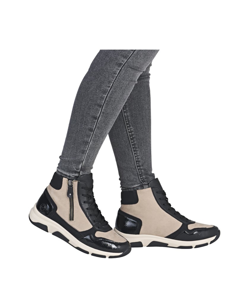 Remonte-Schnürstiefel-D1S70-schwarz