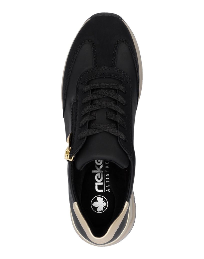 Rieker-Nízke-tenisky-58923-čierna