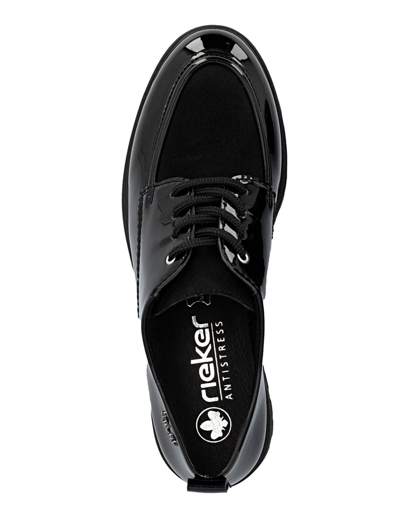 Rieker-Schnürschuhe-45500-schwarz