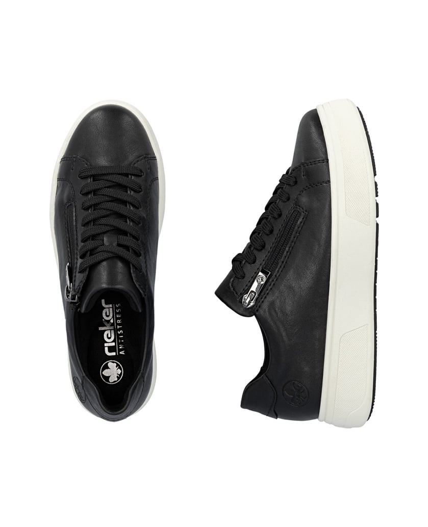 Rieker-Nízke-tenisky-M7701-čierna