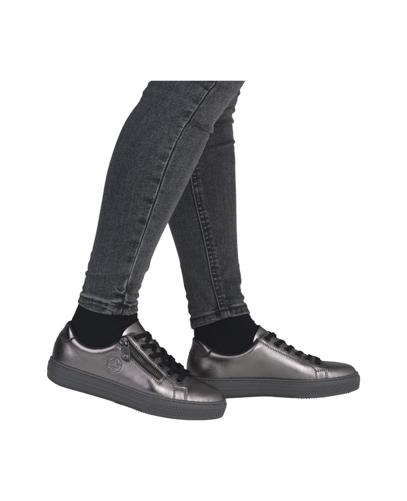 Rieker-Sneaker-Low-L59L1-silber