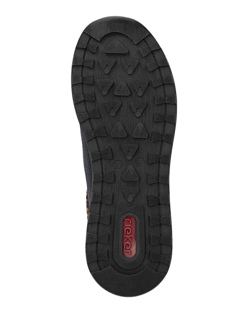 Rieker-Krátke-čižmy-N1457-čierna