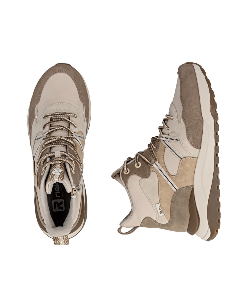 Rieker-Sneaker-High-W2570-beige