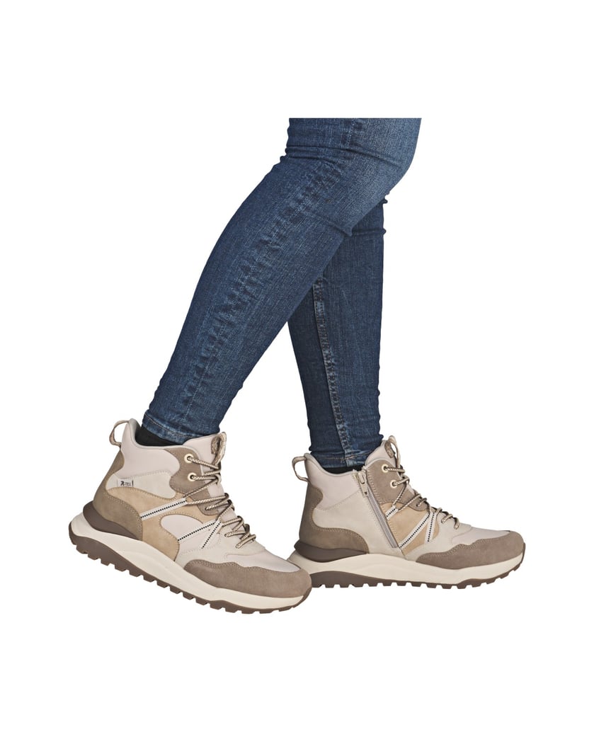 Rieker-Sneaker-High-W2570-beige