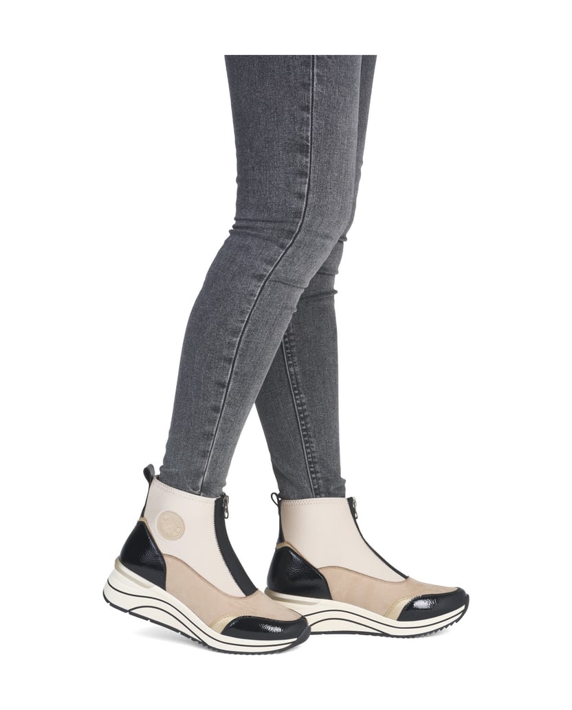 Remonte-Kurzstiefel-D0T78-beige