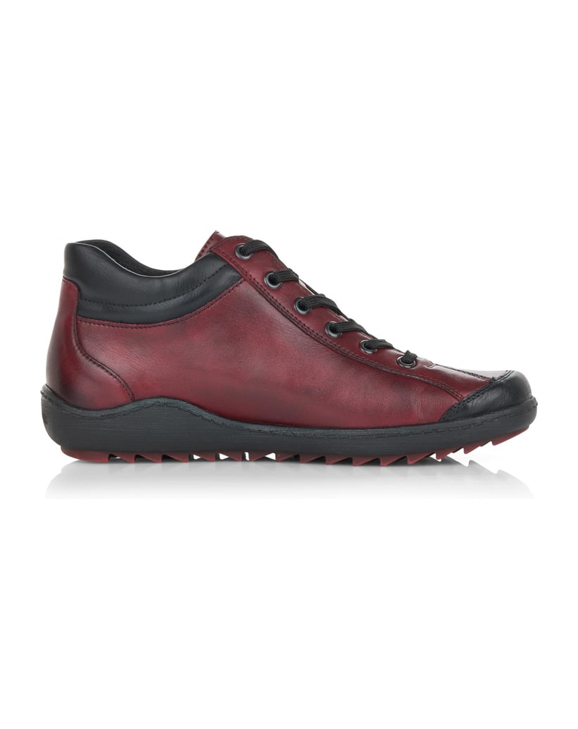 Remonte-Šnurovacie-čižmy-R1477-červená