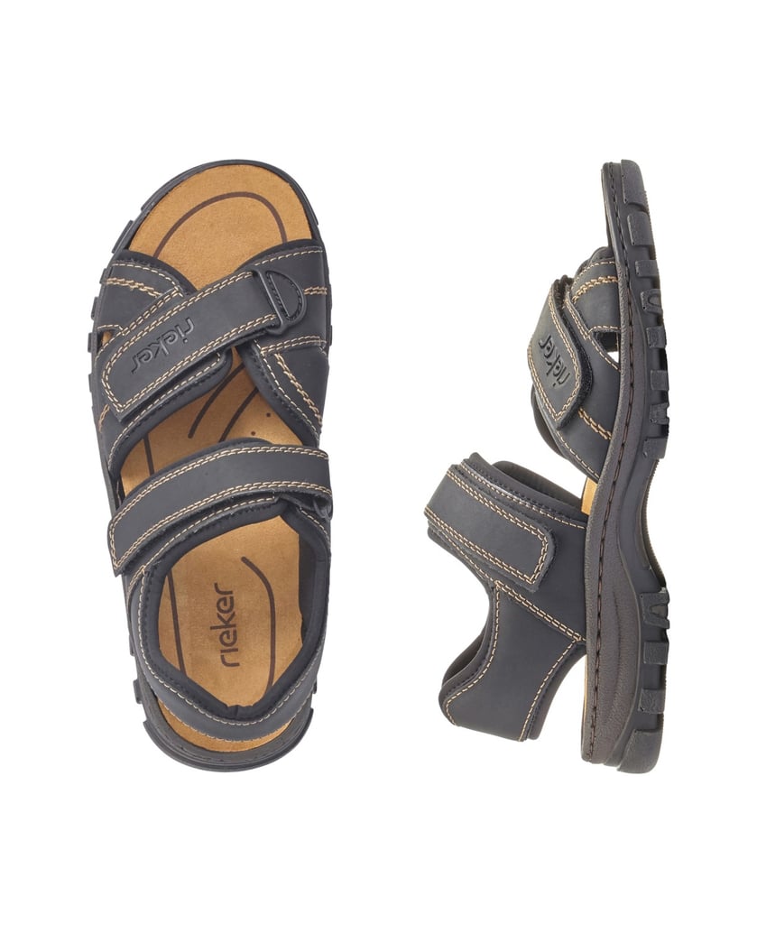 Rieker-Trekkingsandalen-25051-schwarz