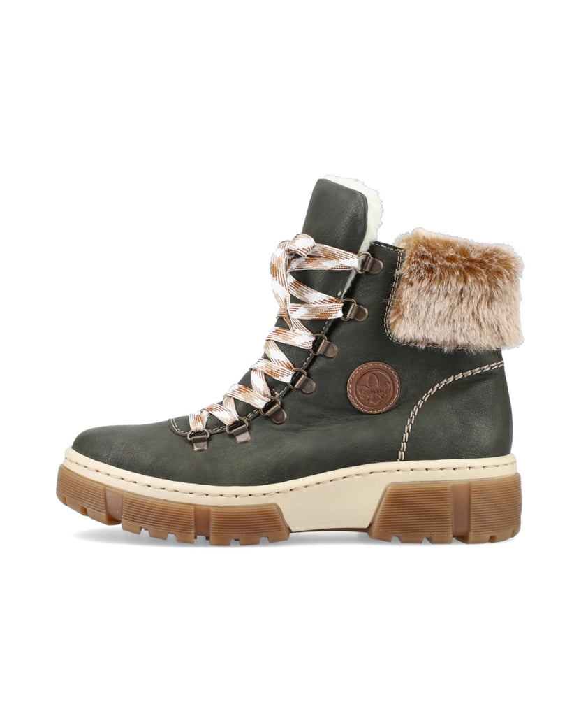 Rieker-Schnürstiefel-X8647-grün