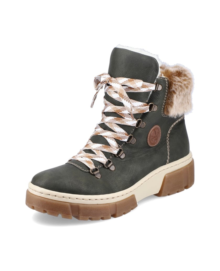 Rieker-Schnürstiefel-X8647-grün