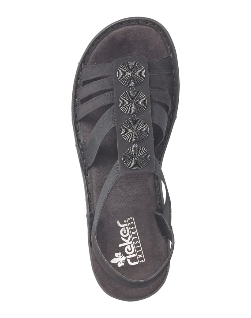 Rieker-Riemchensandalen-60870-schwarz