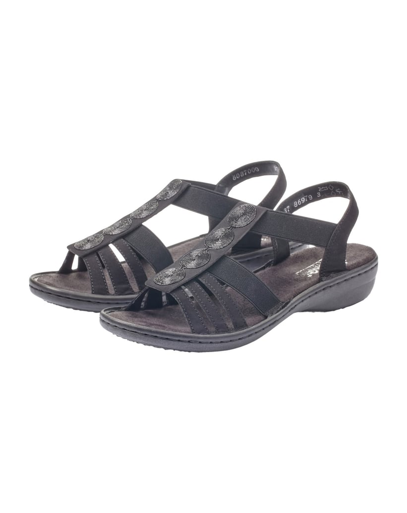 Rieker-Riemchensandalen-60870-schwarz