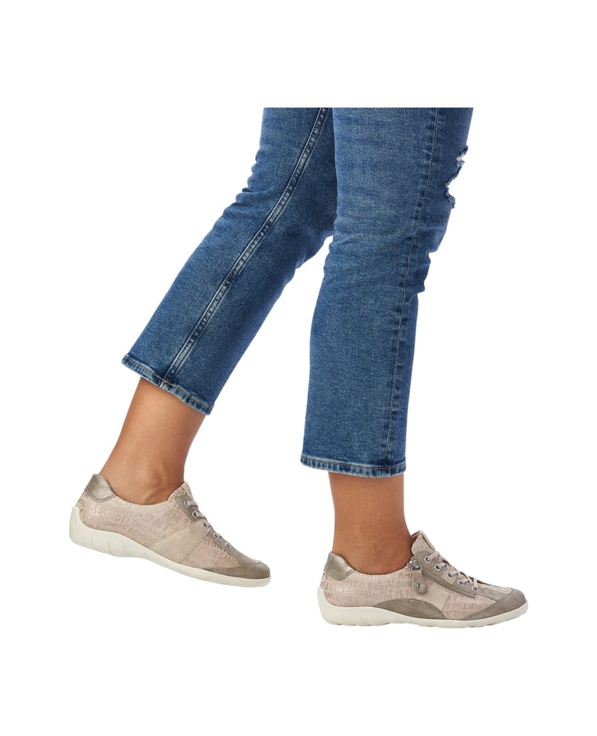Remonte-Schnürschuhe-R3403-beige