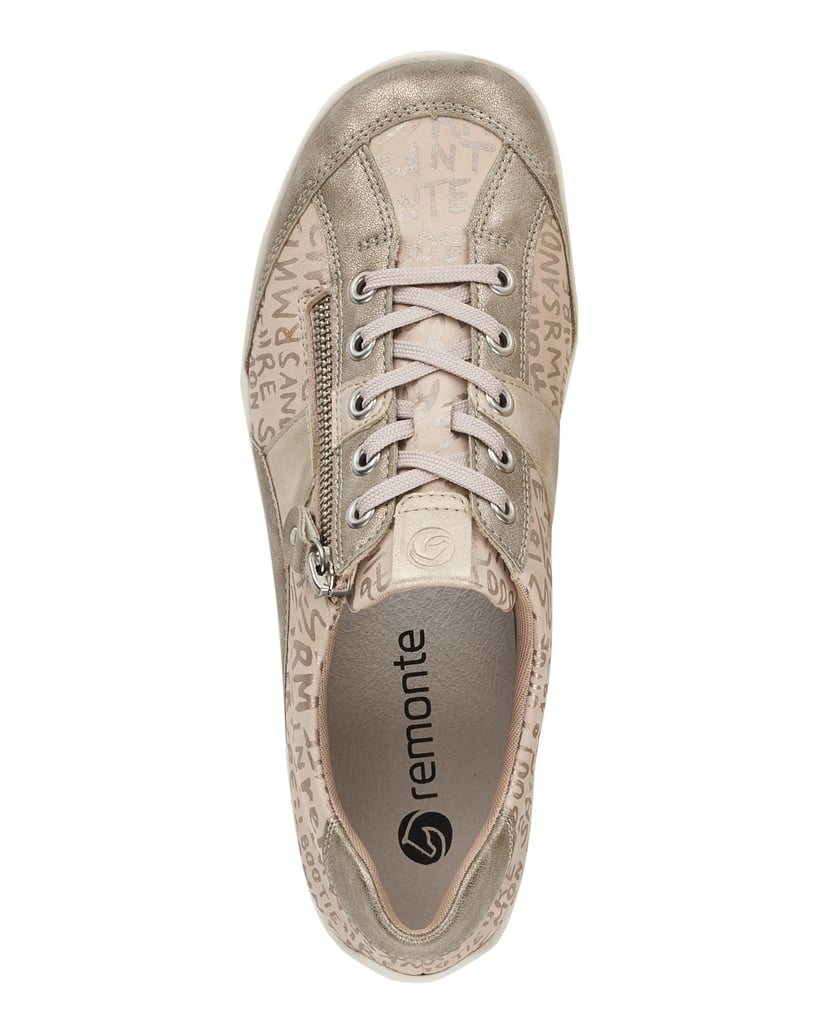 Remonte-Schnürschuhe-R3403-beige