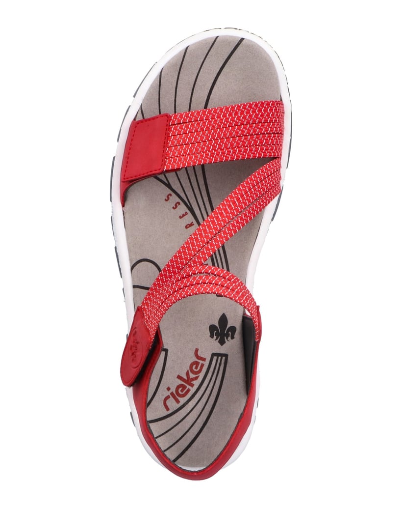 Rieker-Trekkingsandalen-68871-rot