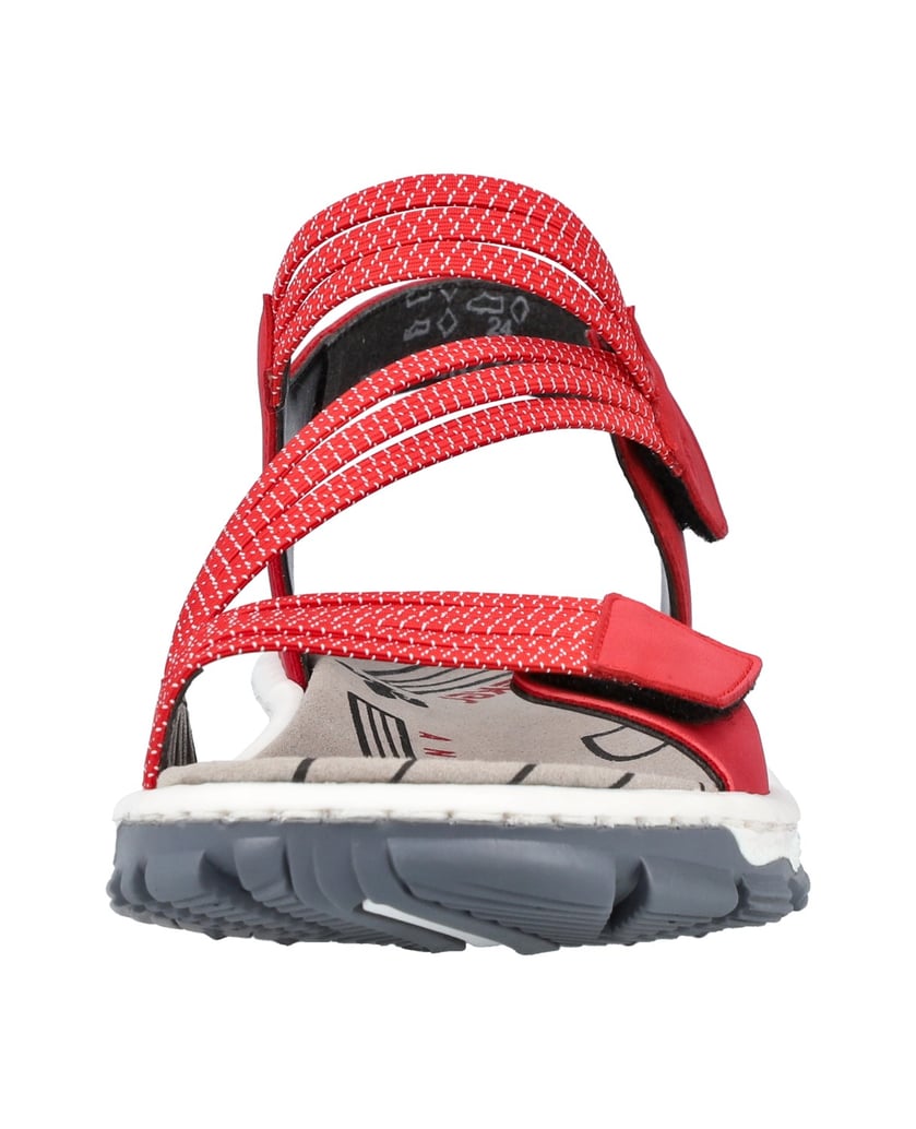 Rieker-Trekkingsandalen-68871-rot