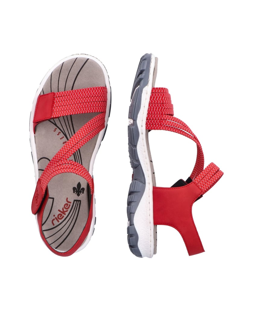 Rieker-Trekkingsandalen-68871-rot