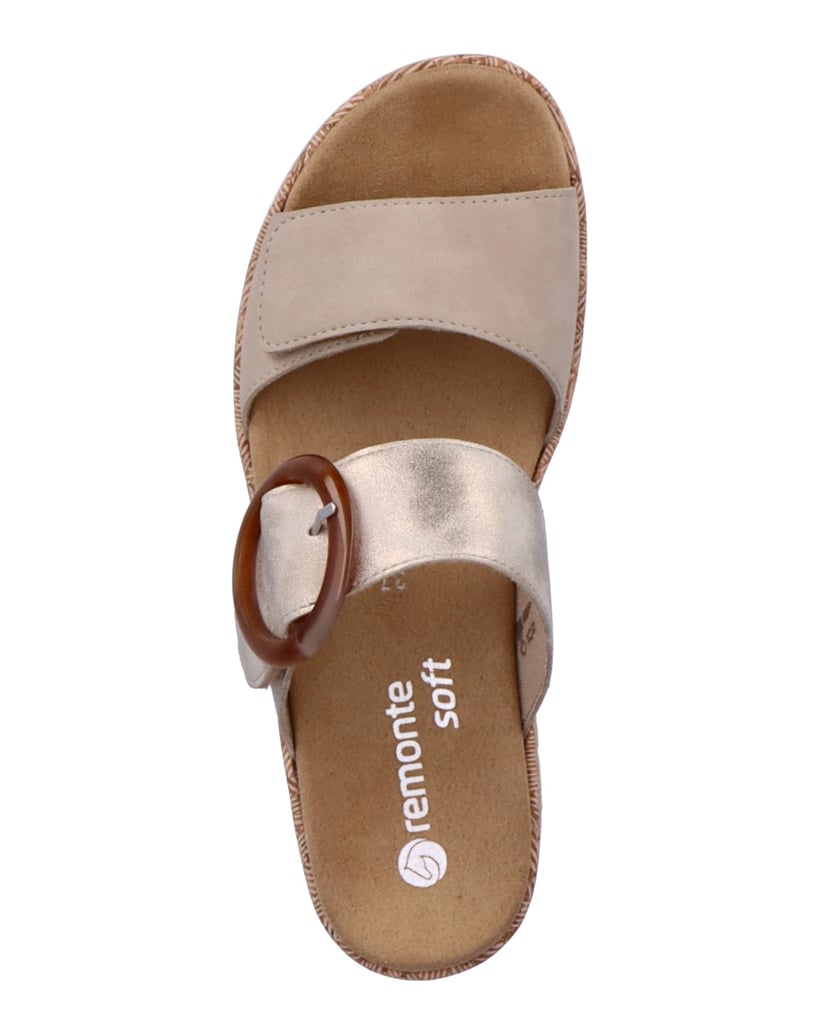 Remonte-Pantoletten-R6858-beige