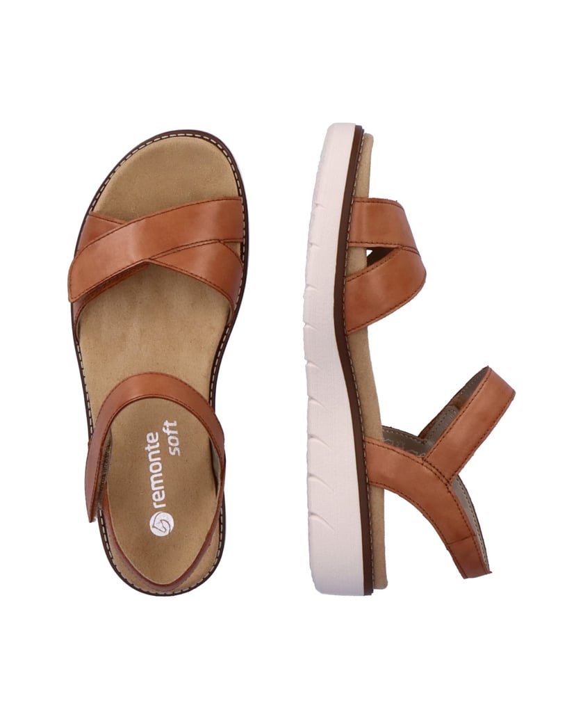 Remonte-Riemchensandalen-D2049-braun