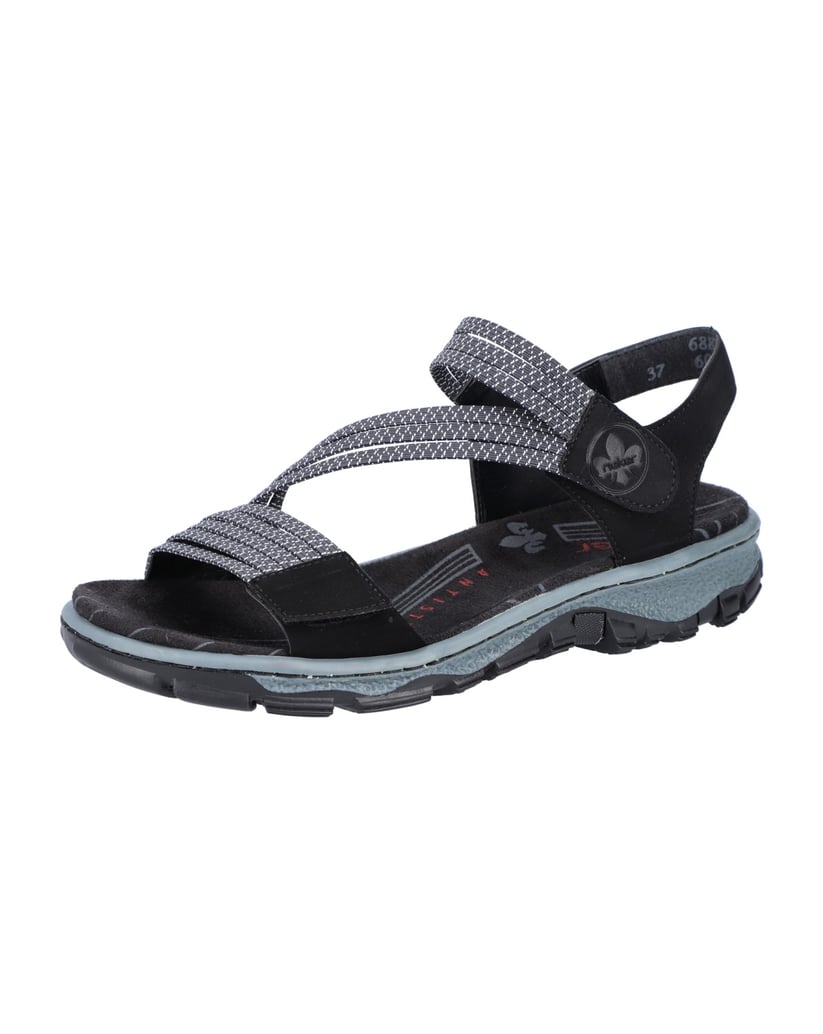 Rieker-Trekkingsandalen-68871-schwarz